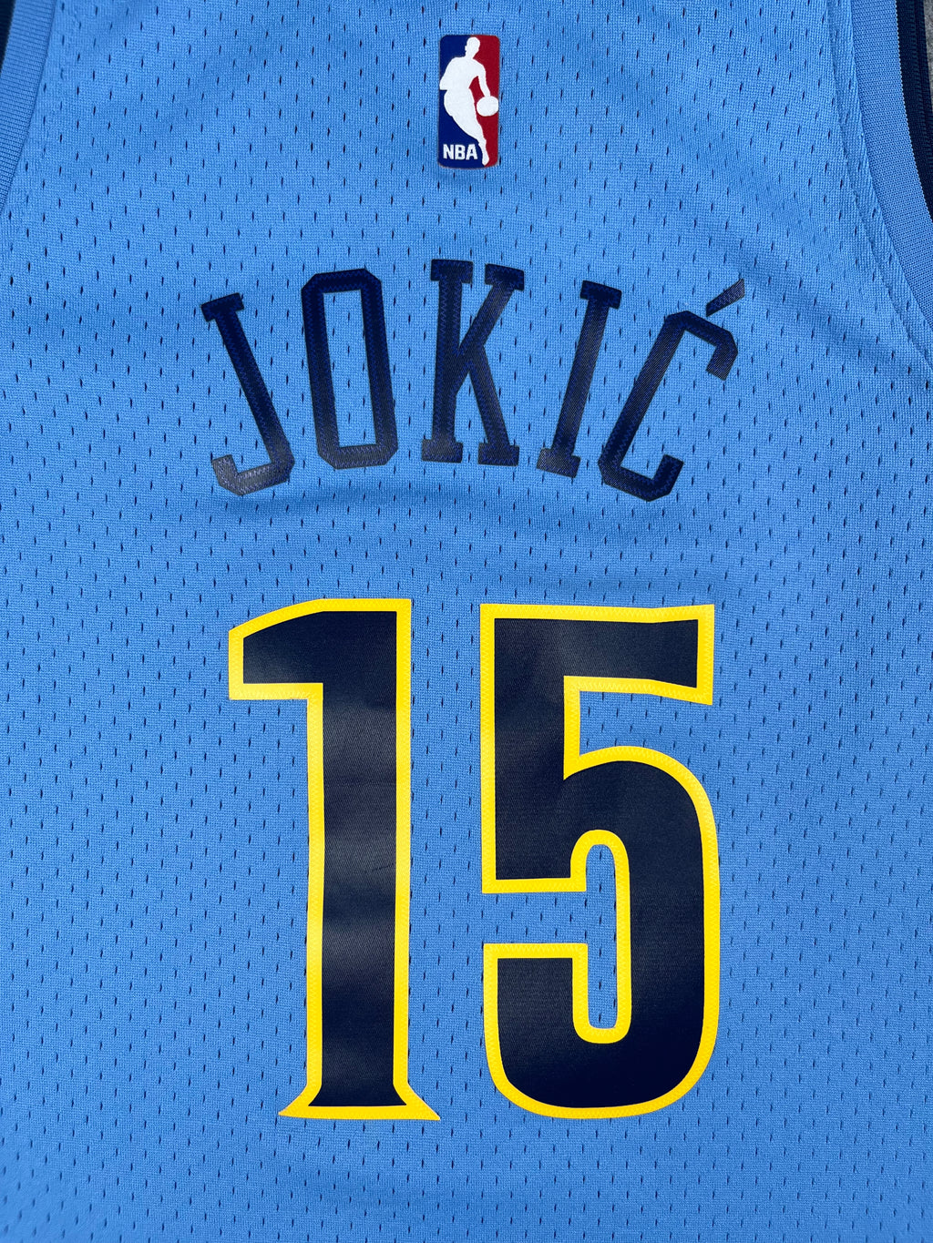 Nikola Jokic #15 - Denver Nuggets Away 2016-2017 - Mitchell & Ness (M) - Maillot NBA