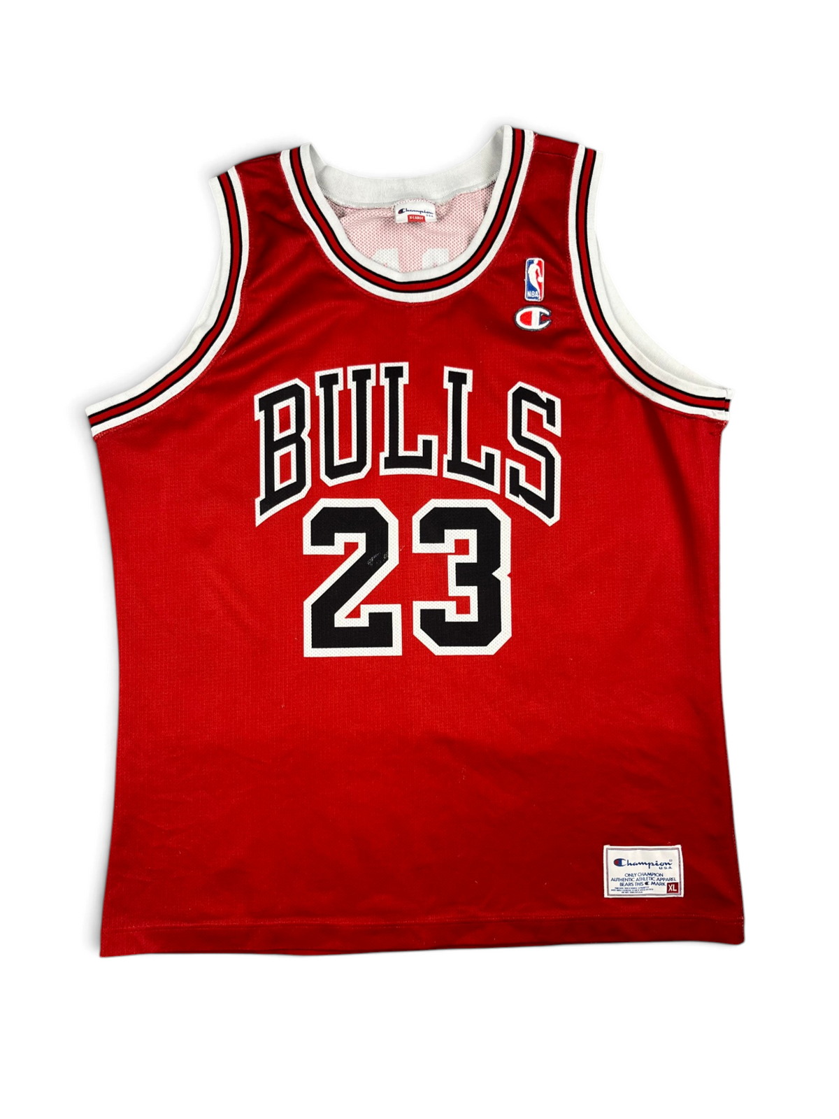 Michael Jordan #23 - Chicago Bulls Away 1989-1992 - Champion (XL) - Maillot NBA