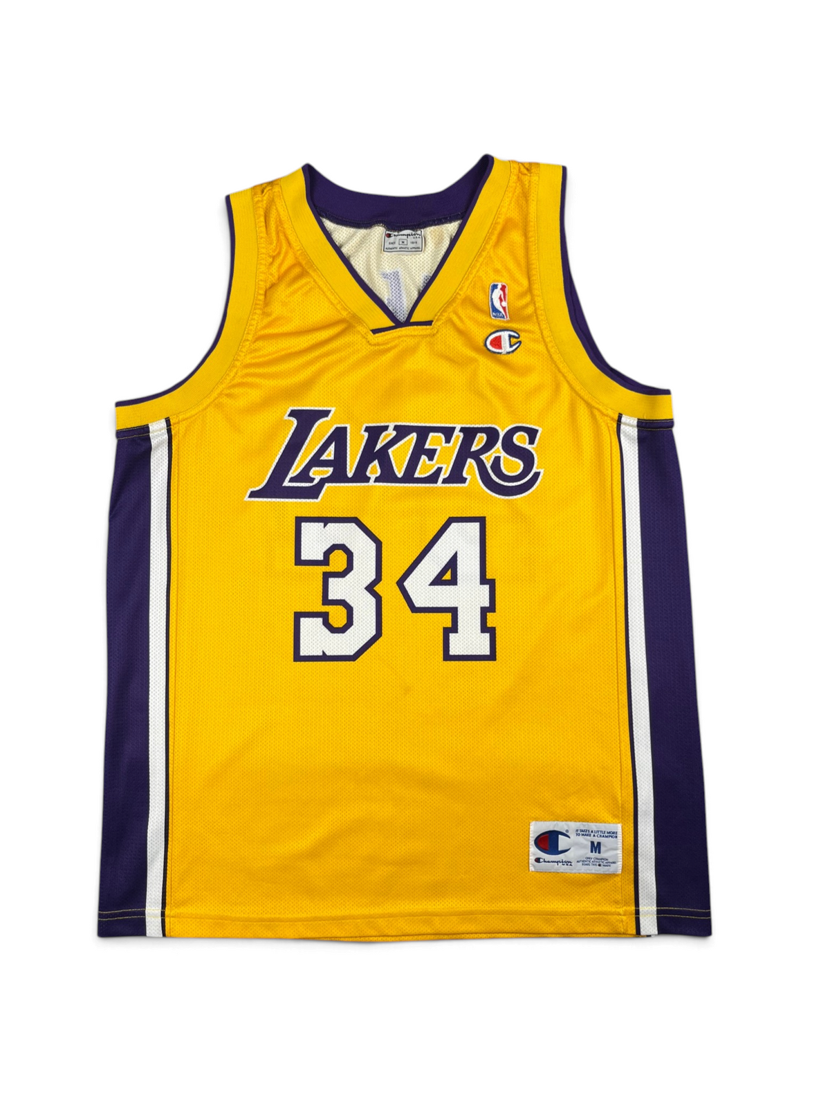 Shaquille O'Neal #34 - Los Angeles Lakers Home 1997-2004 - Champion (M) - Maillot NBA