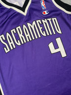 Chris Webber #4 - Sacramento Kings Away 2003-2005 - Champion (L) - Maillot NBA