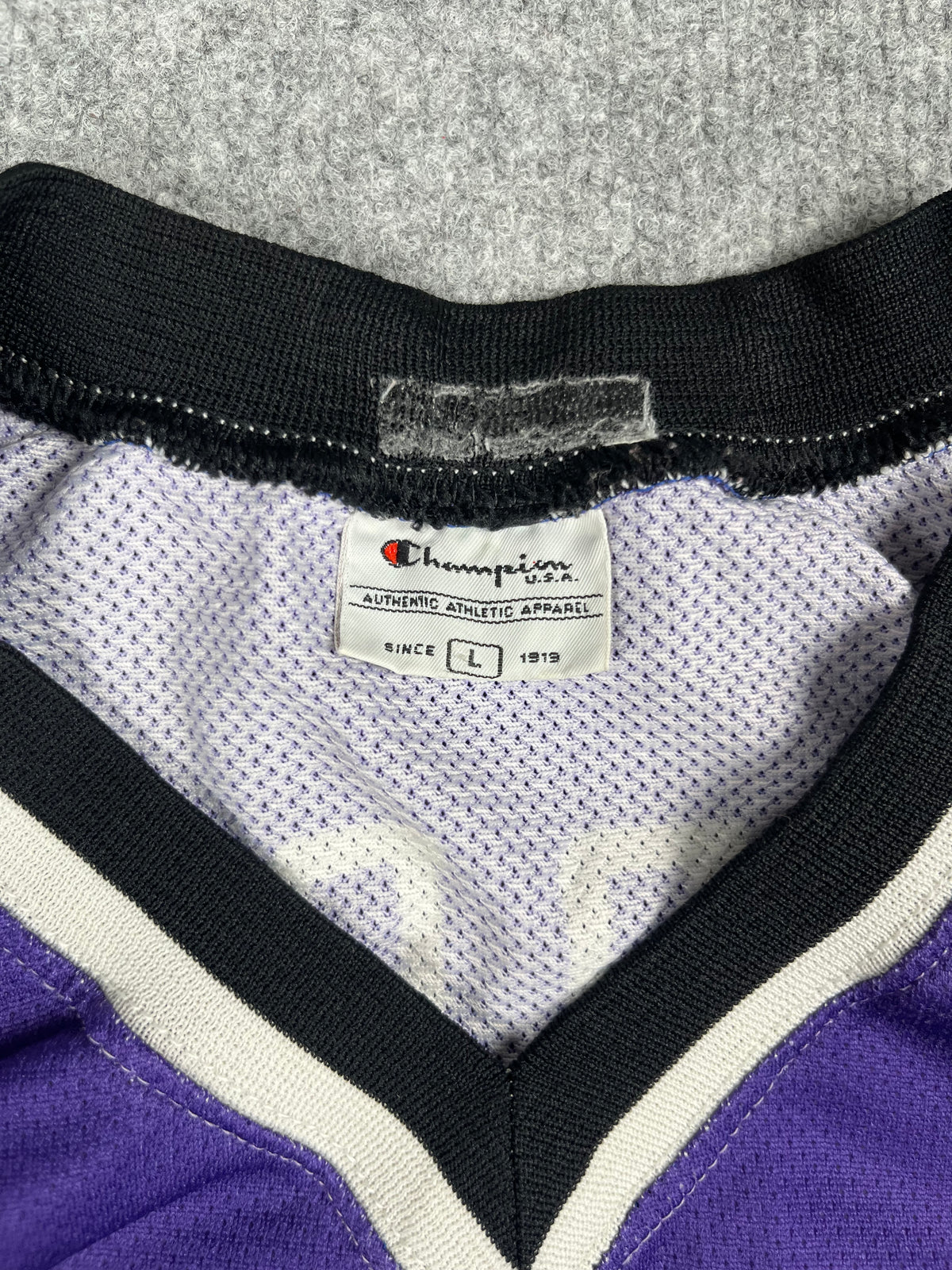 Chris Webber #4 - Sacramento Kings Away 2003-2005 - Champion (L) - Maillot NBA