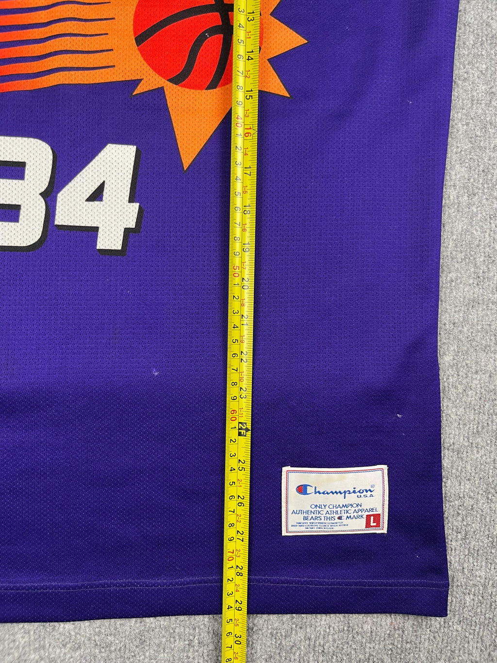 Charles Barkley #34 - Phoenix Suns Away 1993-1996 - Champion (L) - Maillot NBA
