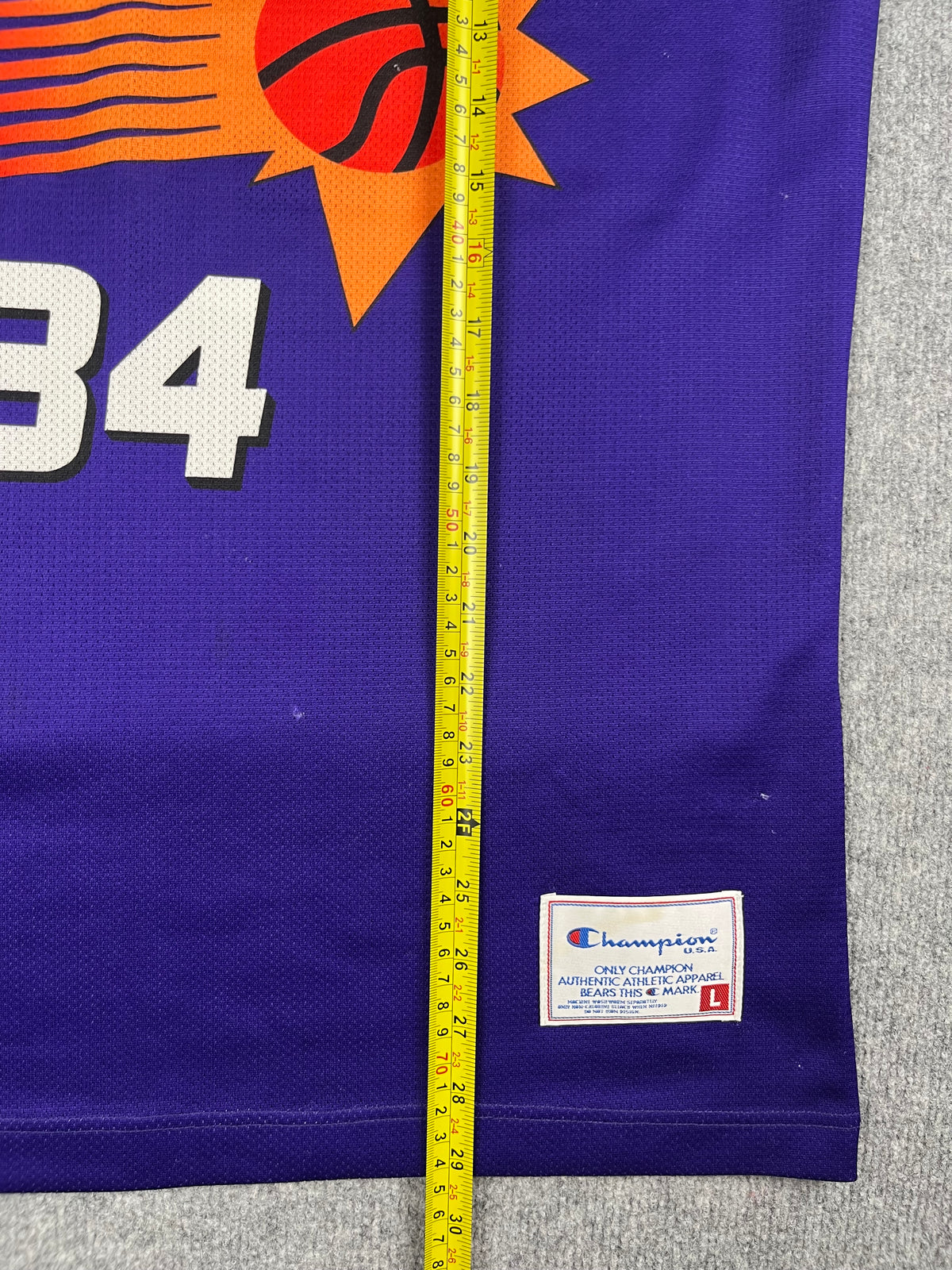 Charles Barkley #34 - Phoenix Suns Away 1993-1996 - Champion (L) - Maillot NBA