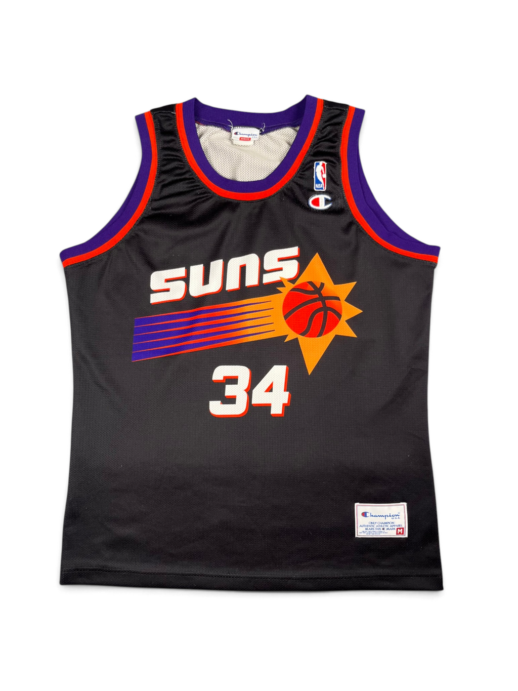 Charles Barkley #34 - Phoenix Suns Alternate 1995-1996 - Champion (M) - Maillot NBA