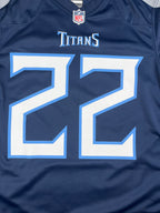 Derrick Henry #22 - Tenessee Titans Home 2016-2023 - Nike (M) - Maillot NFL