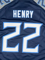Derrick Henry #22 - Tenessee Titans Home 2016-2023 - Nike (M) - Maillot NFL