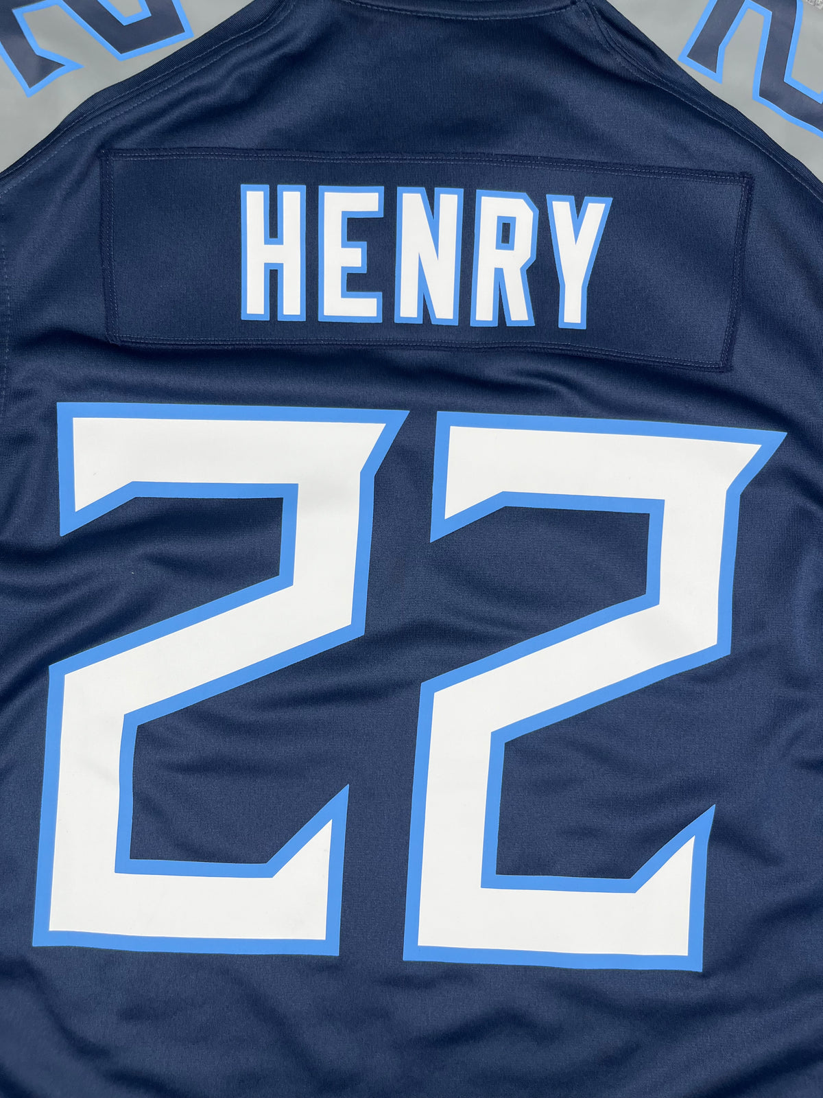Derrick Henry #22 - Tenessee Titans Home 2016-2023 - Nike (M) - Maillot NFL