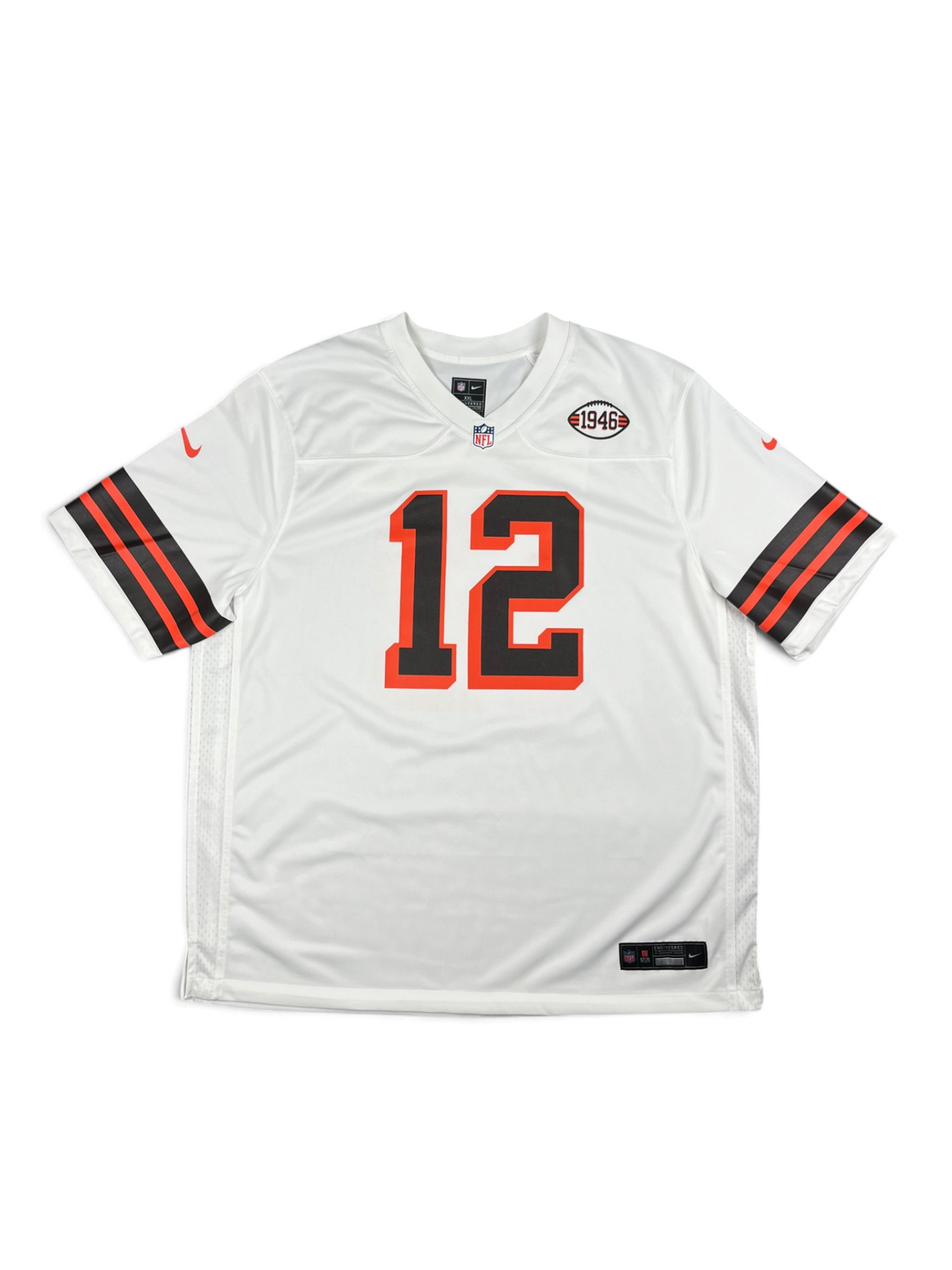 Shedeur Sanders #12 - Cleveland Browns Away 2025 - Nike (XXL) - Maillot NFL