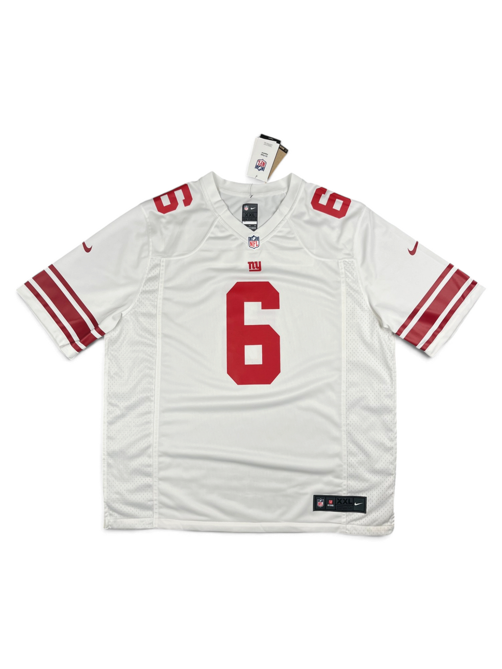 Jaxson Dart #6 - New York Giants Away 2025-2026 - Nike (XXL) *BNWT* - Maillot NFL