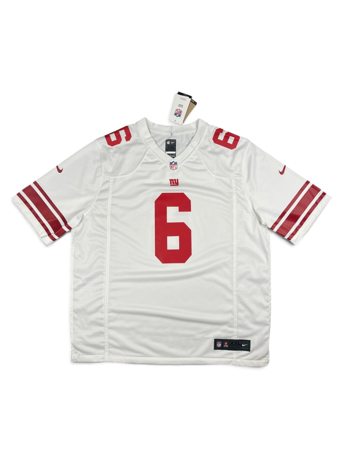 Jaxson Dart #6 - New York Giants Away 2025-2026 - Nike (XXL) *BNWT* - Maillot NFL