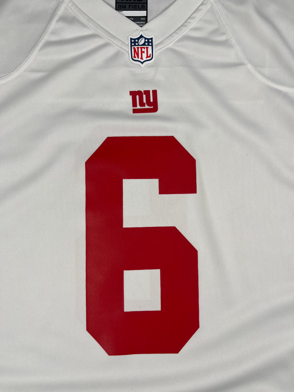 Jaxson Dart #6 - New York Giants Away 2025-2026 - Nike (XXL) *BNWT* - Maillot NFL