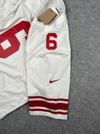 Jaxson Dart #6 - New York Giants Away 2025-2026 - Nike (XXL) *BNWT* - Maillot NFL