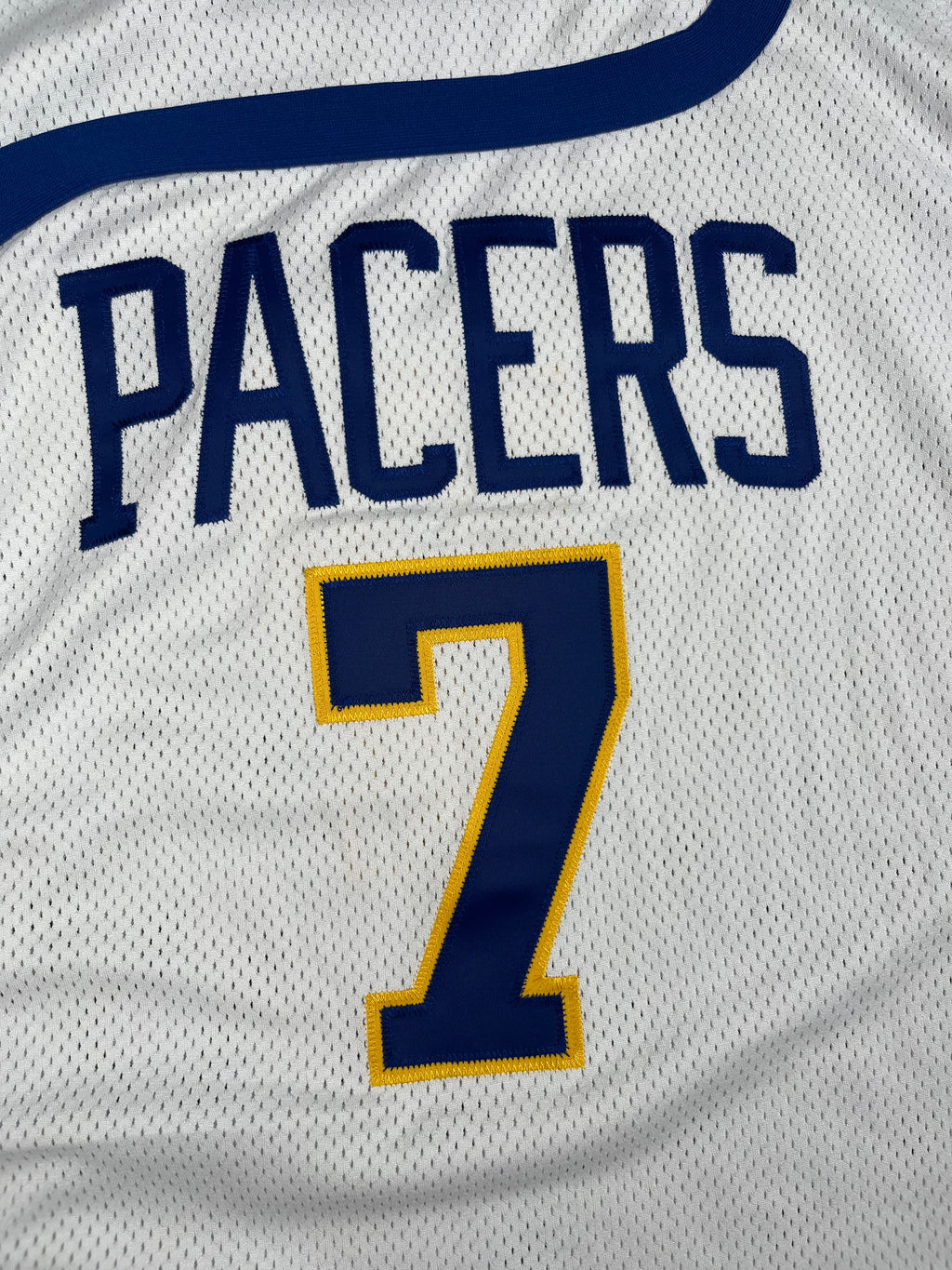 Jermaine O'Neal #7 - Indiana Pacers HWC 2002-2006 - Reebok AUTHENTIC (XL/48) - Maillot NBA