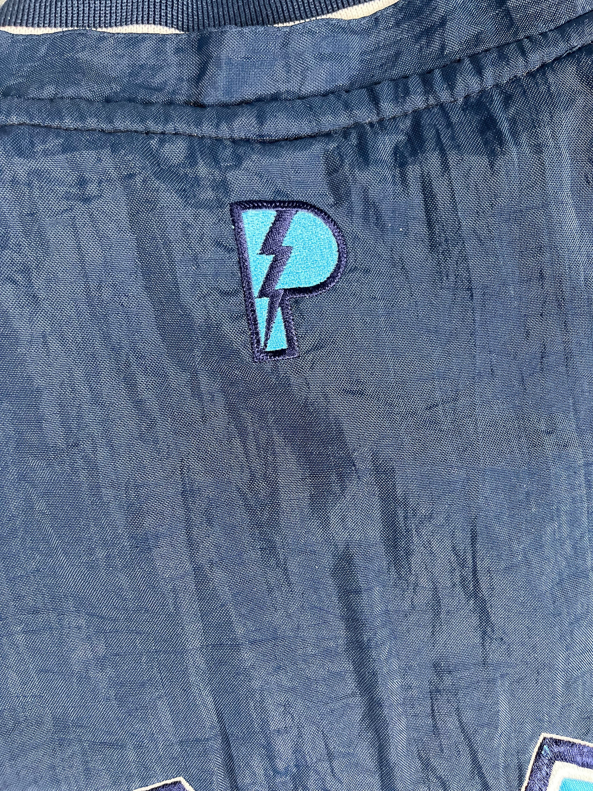 Veste vintage - Doudoune puffer épaisse réversible NCAA North Carolina Tar Heels - Pro Player (XL)
