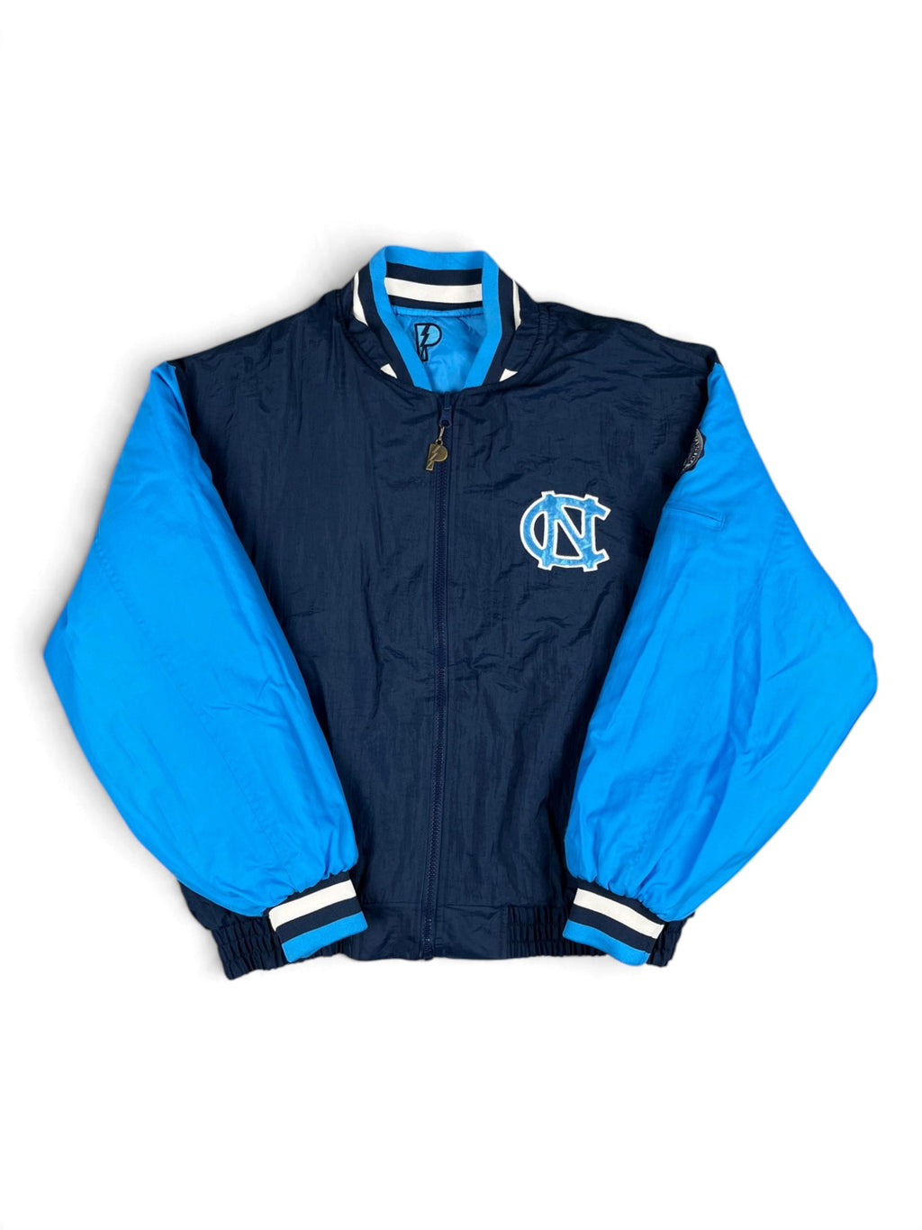 Veste vintage - Doudoune puffer épaisse réversible NCAA North Carolina Tar Heels - Pro Player (XL)