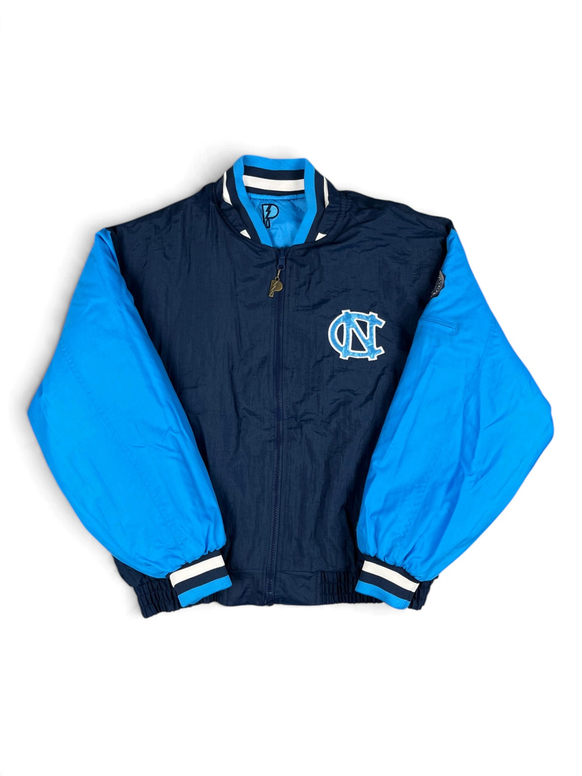 Veste vintage - Doudoune puffer épaisse réversible NCAA North Carolina Tar Heels - Pro Player (XL)
