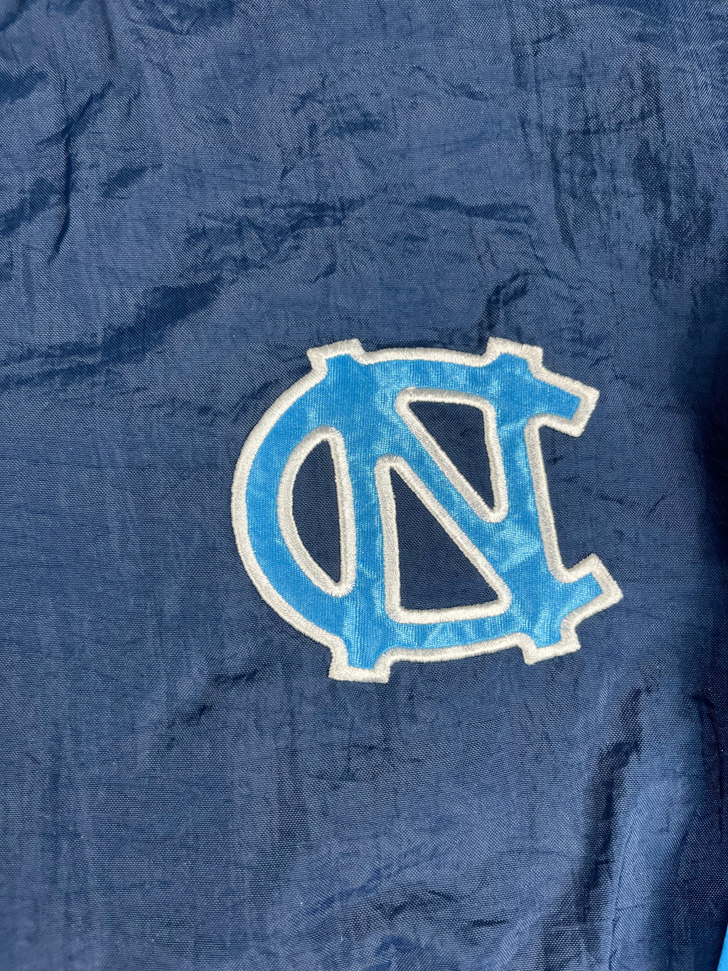 Veste vintage - Doudoune puffer épaisse réversible NCAA North Carolina Tar Heels - Pro Player (XL)