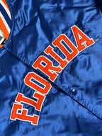 Veste vintage - Bomber teddy satin brodé NCAA Florida Gators - Starter (5XL)