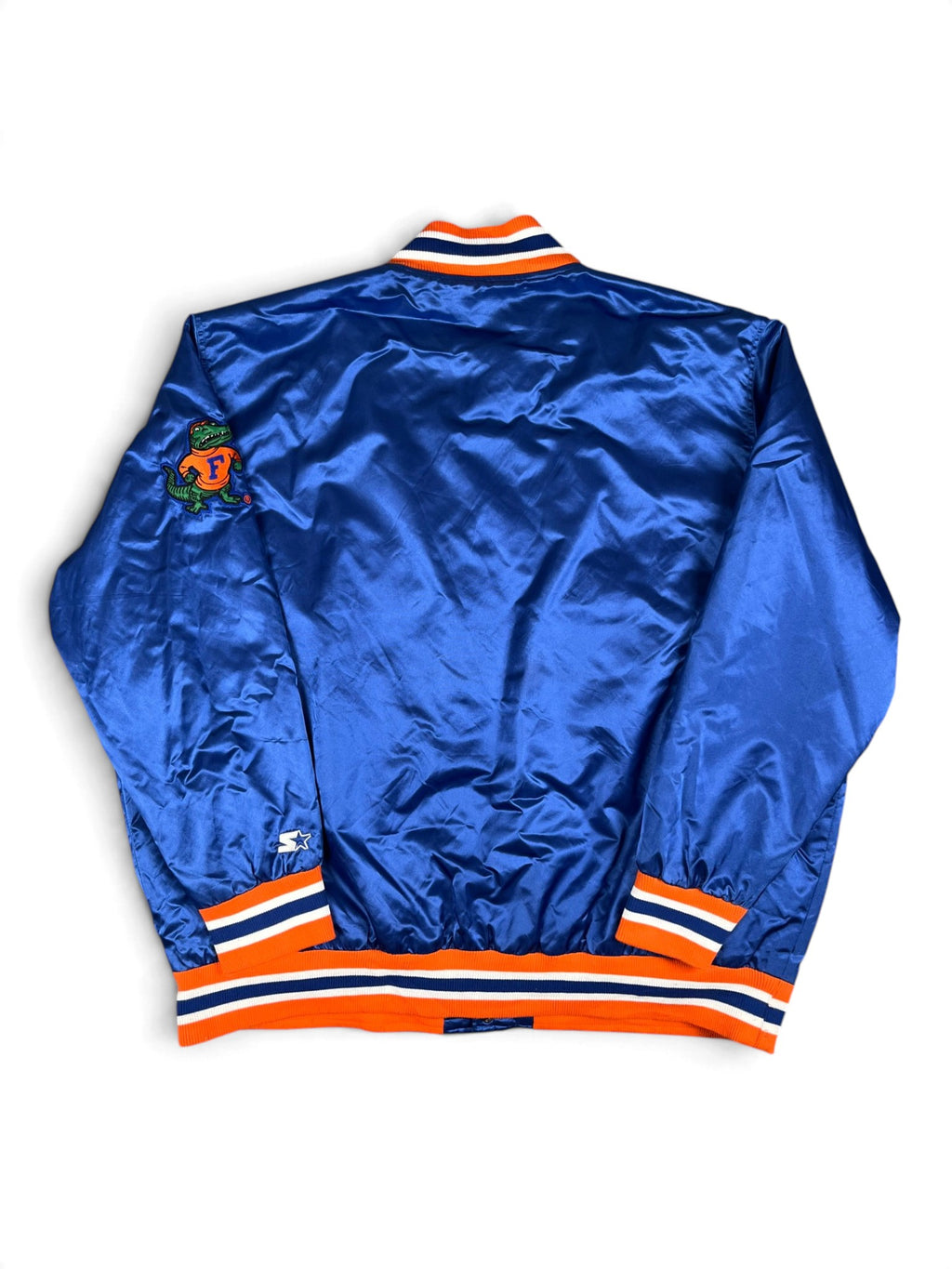 Veste vintage - Bomber teddy satin brodé NCAA Florida Gators - Starter (5XL)