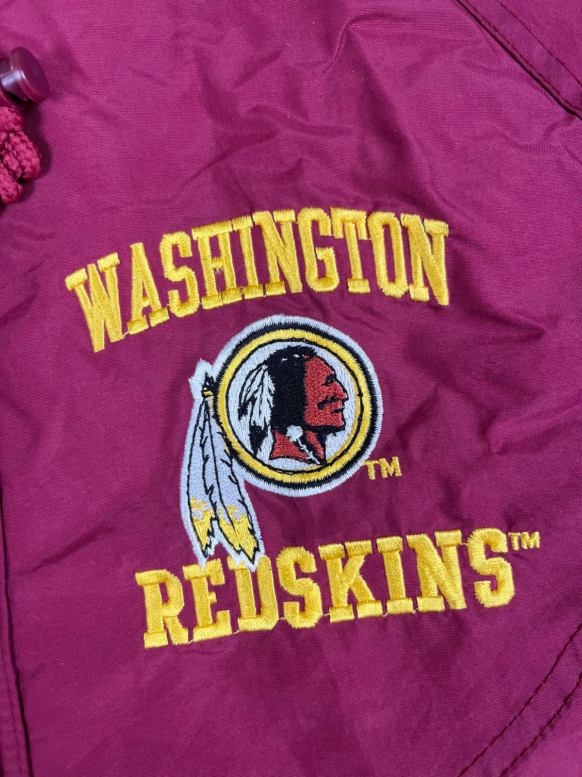 Veste vintage - Veste doudoune épaisse full zip big logo brodé NFL Washington Redskins - NFL Gameday (M)