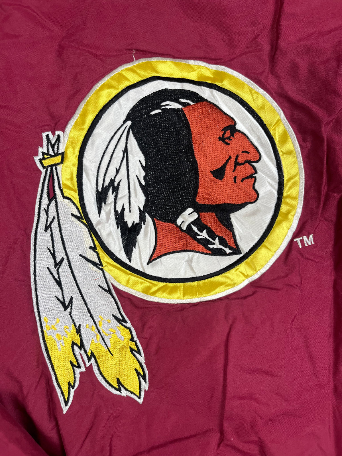 Veste vintage - Veste doudoune épaisse full zip big logo brodé NFL Washington Redskins - NFL Gameday (M)