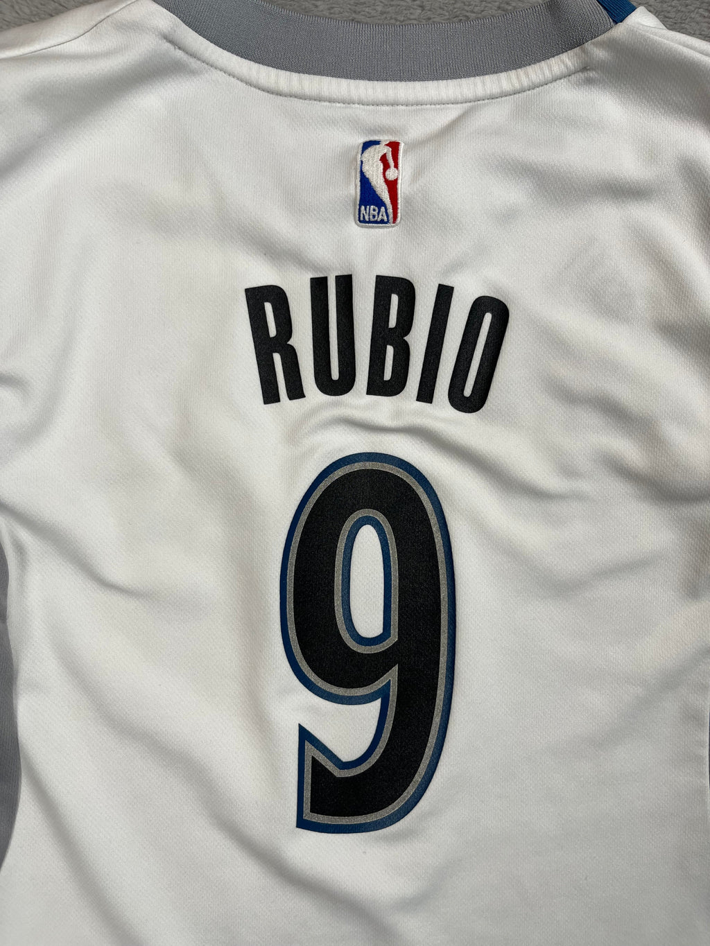 Ricky Rubio #9 - Minnesota Timberwolves Home 2012-2017 - Adidas (M) Adidas