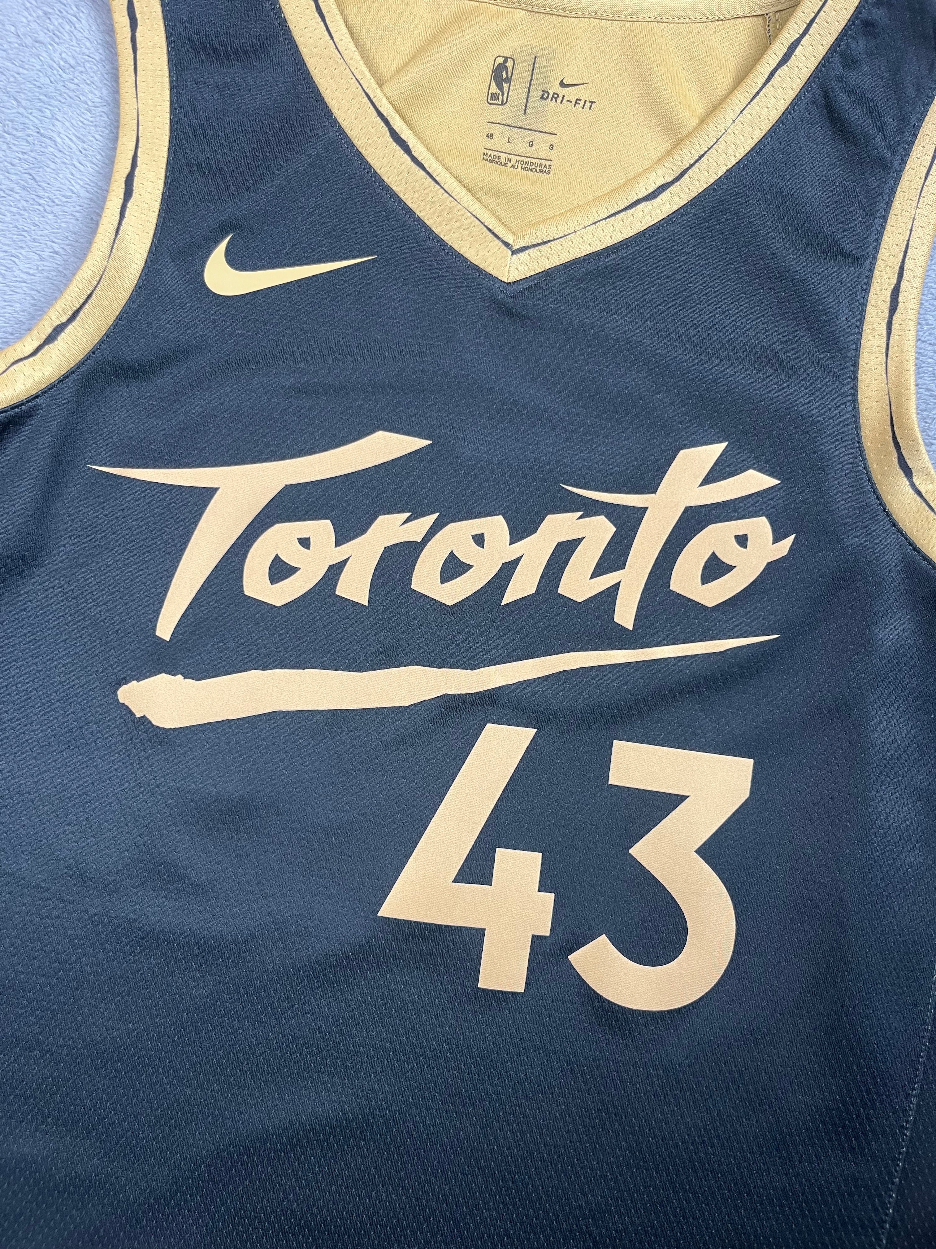 Pascal Siakam #43 - Toronto Raptors City Edition 2020-2021 - Nike (L) Nike