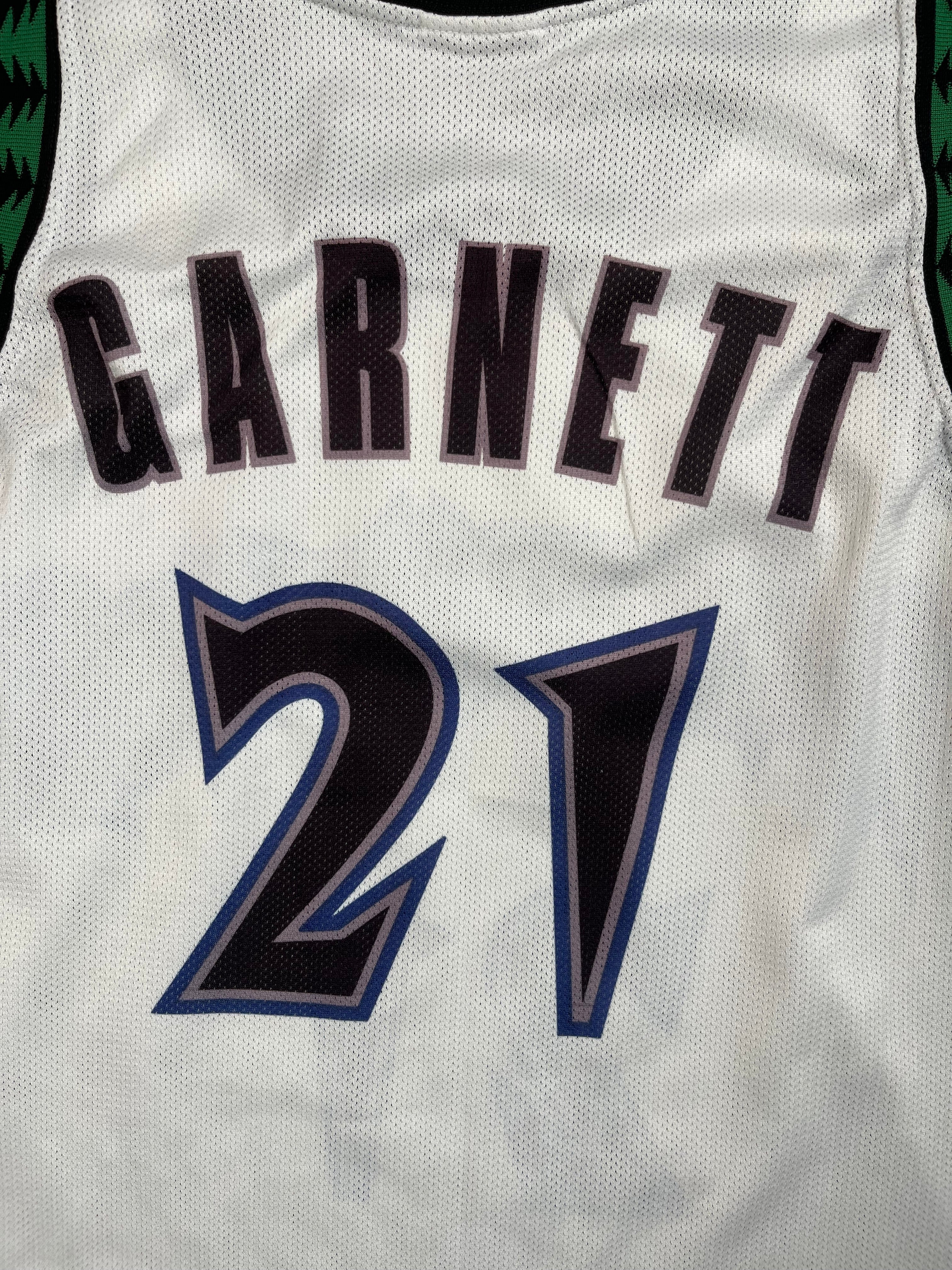 Kevin Garnett #21 - Minnesota Timberwolves Home 1997-2007 - Champion (M) Champion