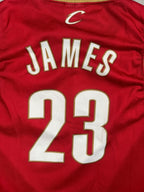 LeBron James #23 - Cleveland Cavaliers Alternate/Away 2004-2010 - Champion (L) Champion