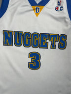 Allen Iverson #3 - Denver Nuggets Home 2007-2009 - Champion (S) Champion