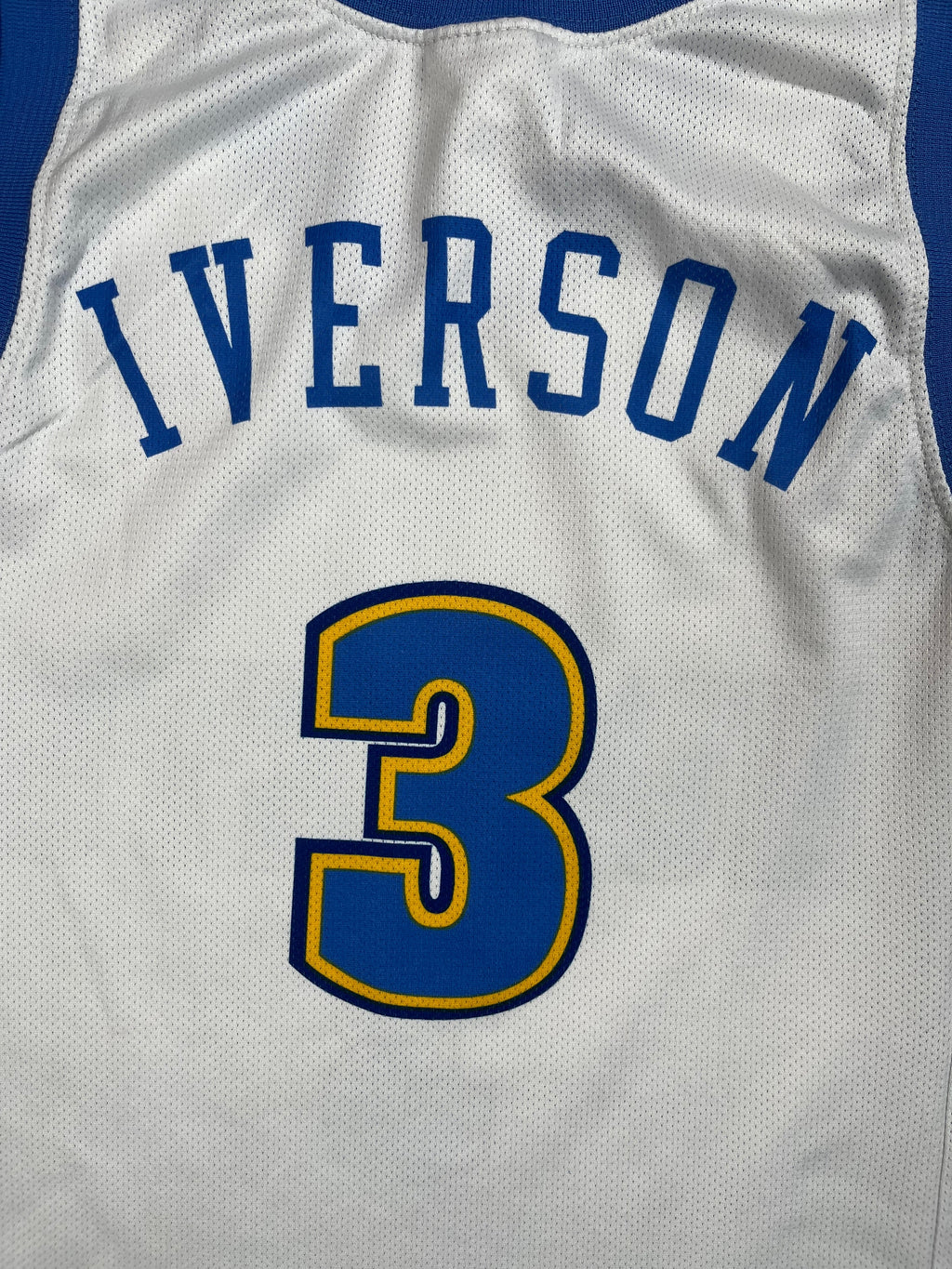Allen Iverson #3 - Denver Nuggets Home 2007-2009 - Champion (S) Champion