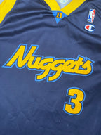 Allen Iverson #3 - Denver Nuggets Away 2007-2009 - Champion (M) Champion