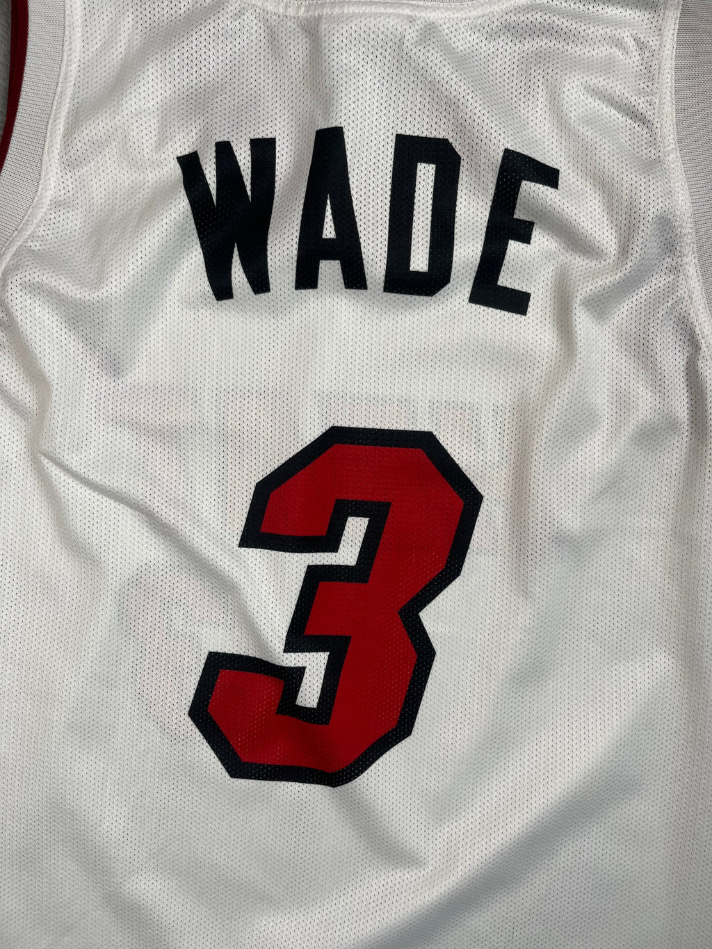 Dwayne Wade #3 - Miami Heat Home 2004-2008 - Champion (XL) Champion