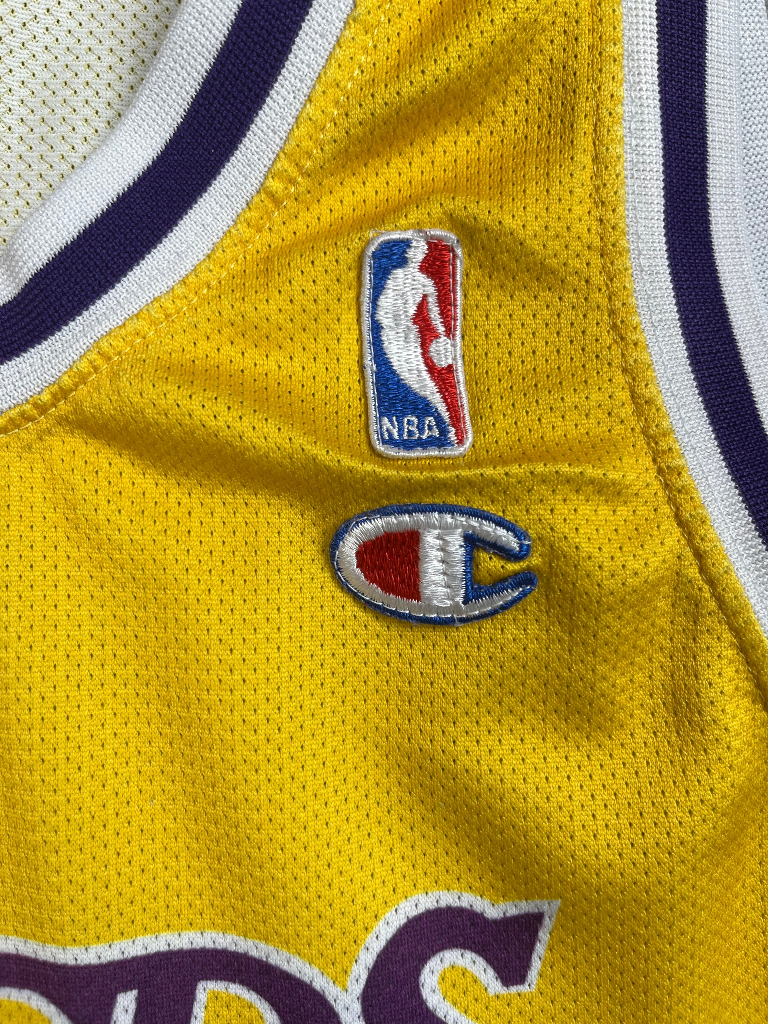 Shaquille O'Neal #34 - Los Angeles Lakers Home 1997-1999 - Champion (L) Champion