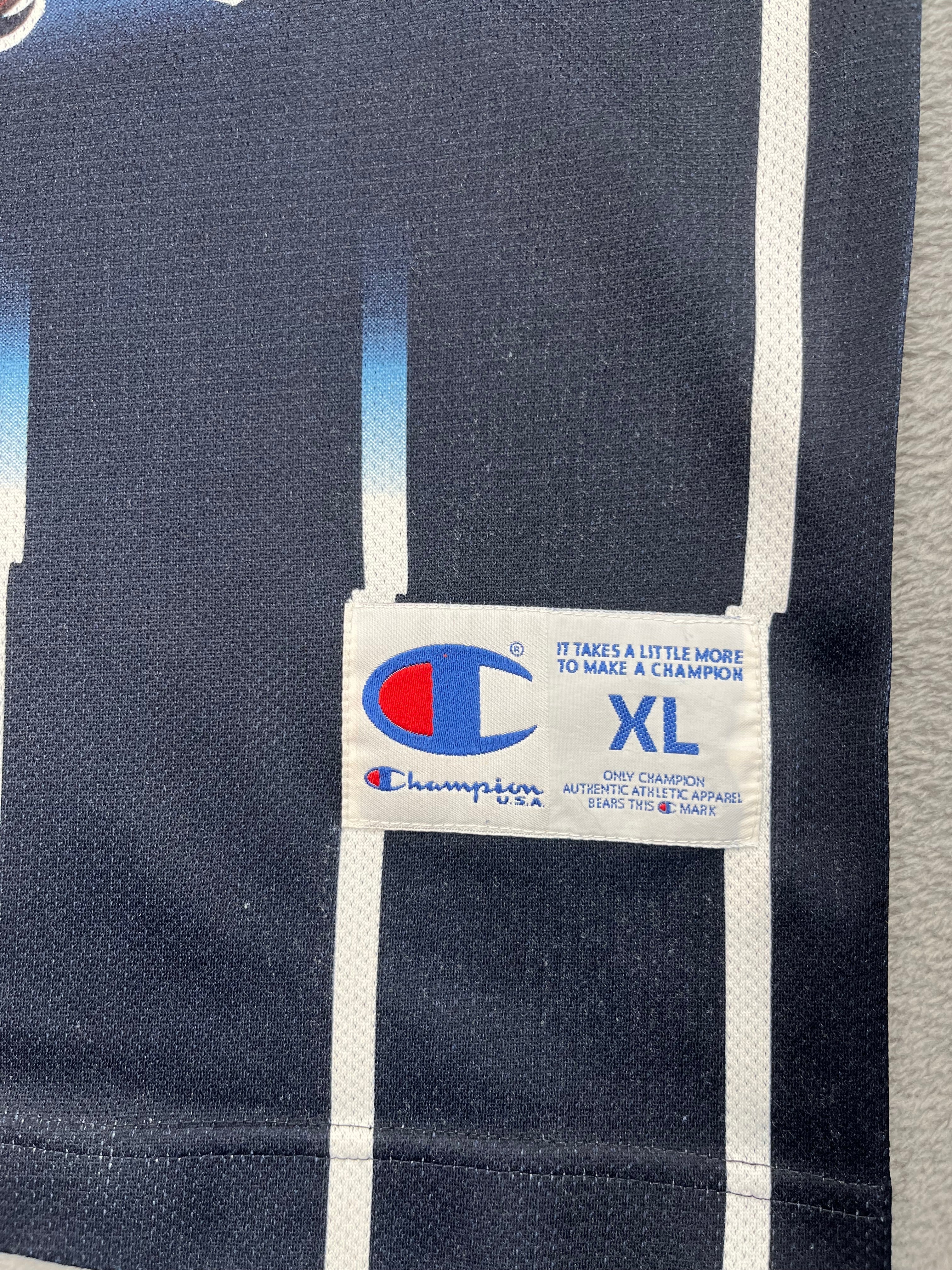 Hakeem Olajuwon #34 - Houston Rockets Away 1996-2001 - Champion (XL) Champion