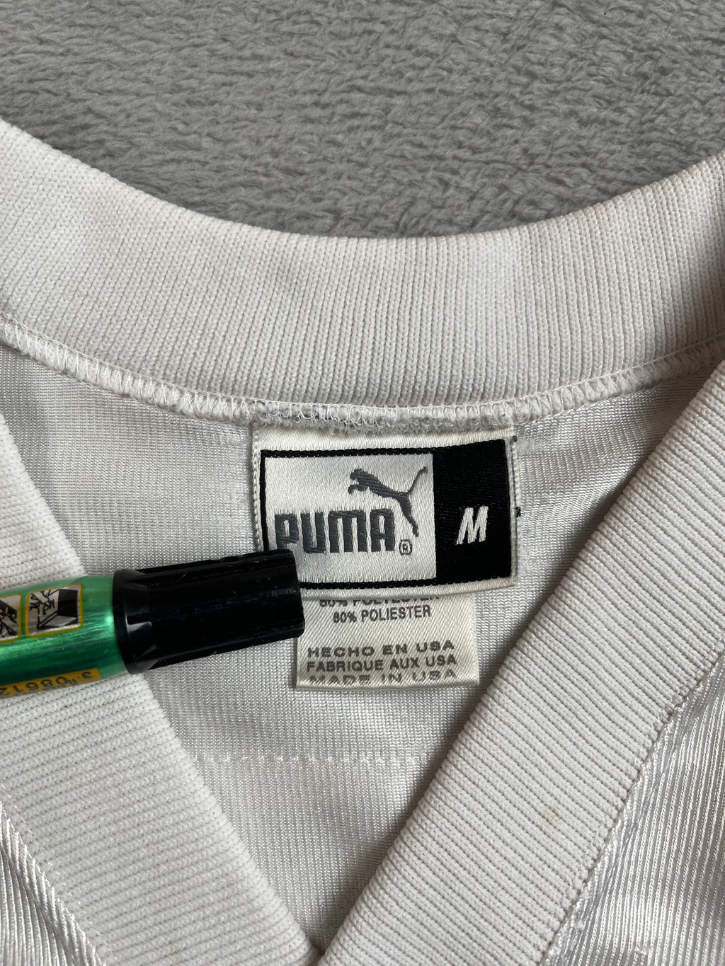 Curtis Martin #28 - New York Jets Away 1998-2005 - Puma (M) Puma