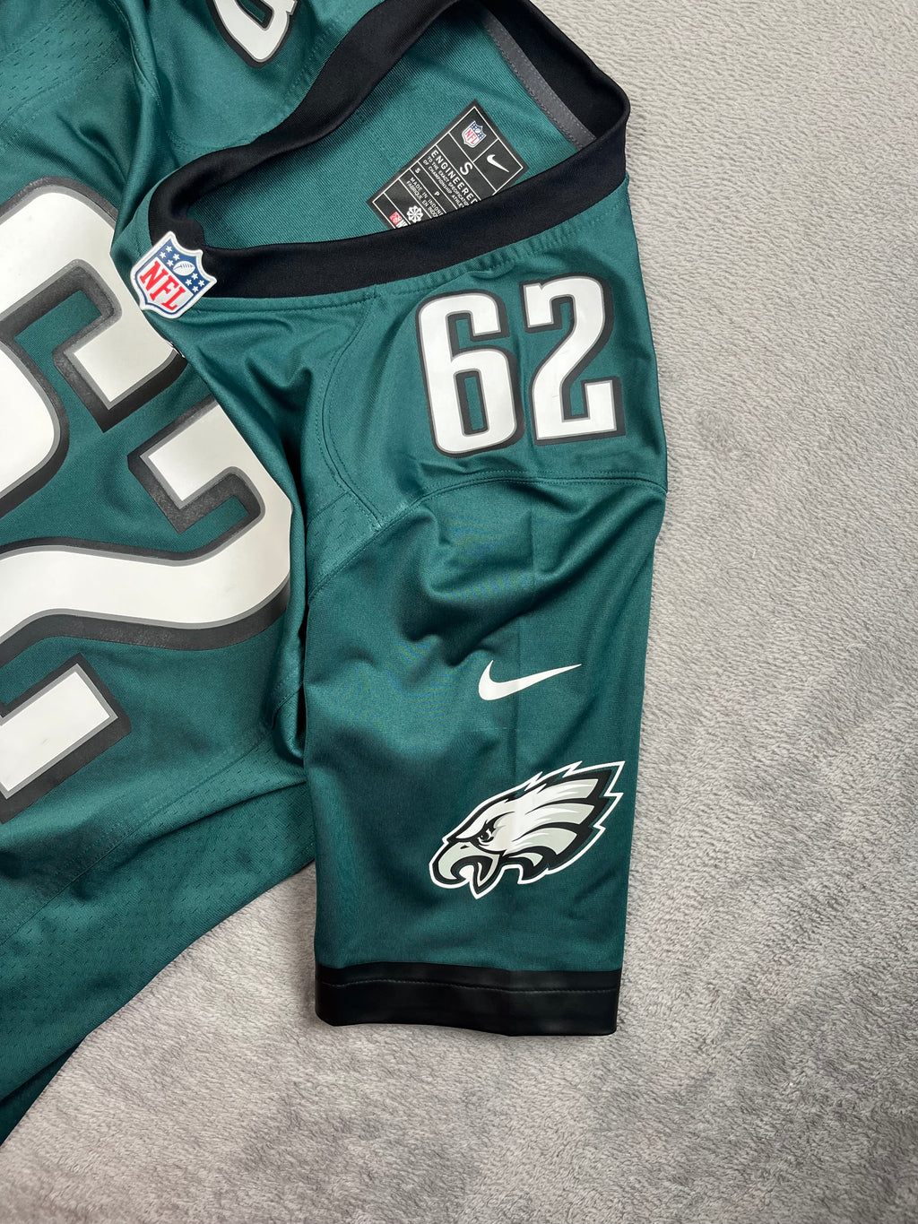 Jason Kelce #62 - Philadelphie Eagles Home 2012-2024 - Nike (S) Nike