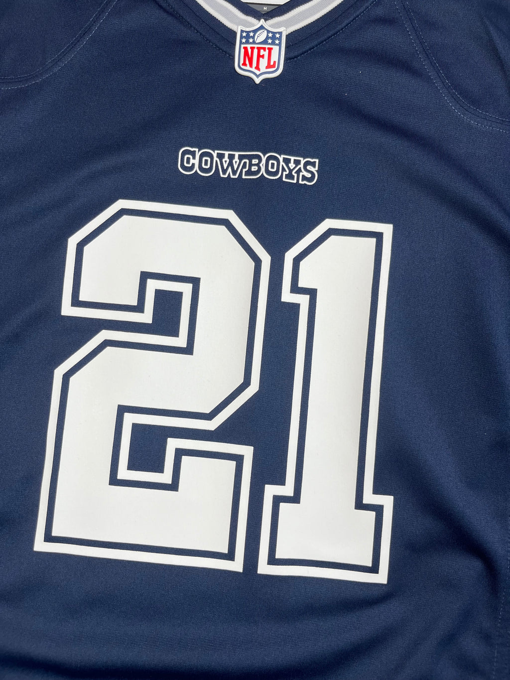 Ezekiel Elliott #21 - Dallas Cowboys Home 2016-2022 - Nike (M) - Maillot NFL Nike