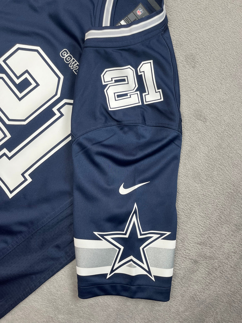 Ezekiel Elliott #21 - Dallas Cowboys Home 2016-2022 - Nike (M) - Maillot NFL Nike