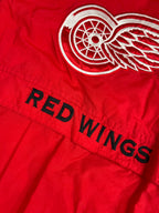 Veste vintage - Veste doudoune épaisse full zip logo brodé NHL Detroit Red Wings - Logo Athletic (L)