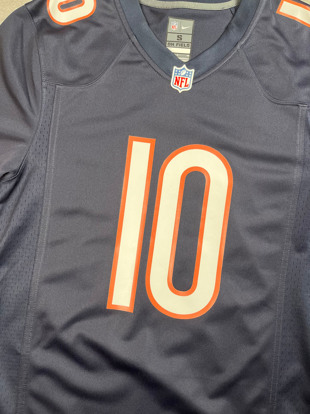 Mitchell Trubisky #10 - Chicago Bears Home 2017-2020 - Nike (S) - Maillot NFL Nike