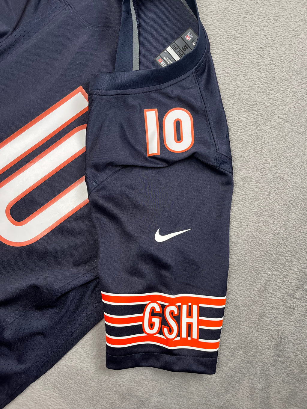 Mitchell Trubisky #10 - Chicago Bears Home 2017-2020 - Nike (S) - Maillot NFL Nike