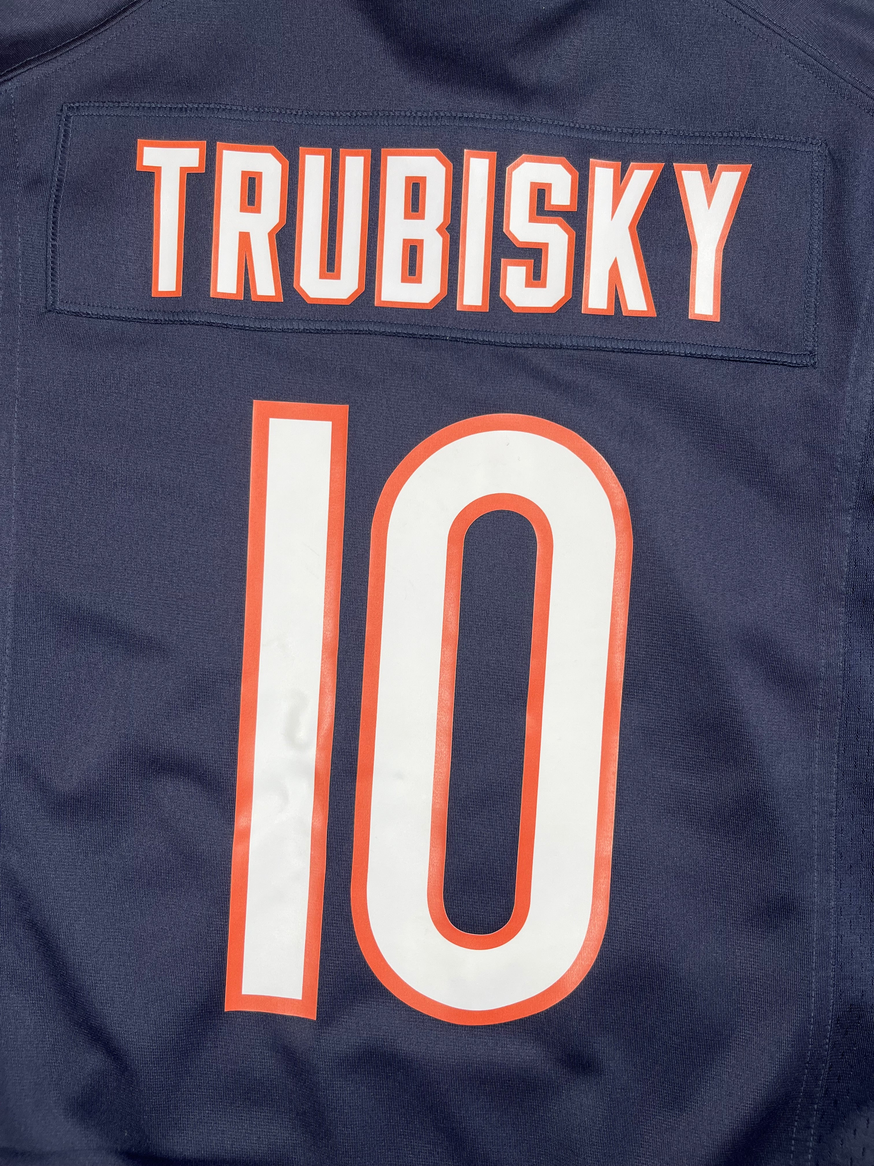 Mitchell Trubisky #10 - Chicago Bears Home 2017-2020 - Nike (S) - Maillot NFL Nike