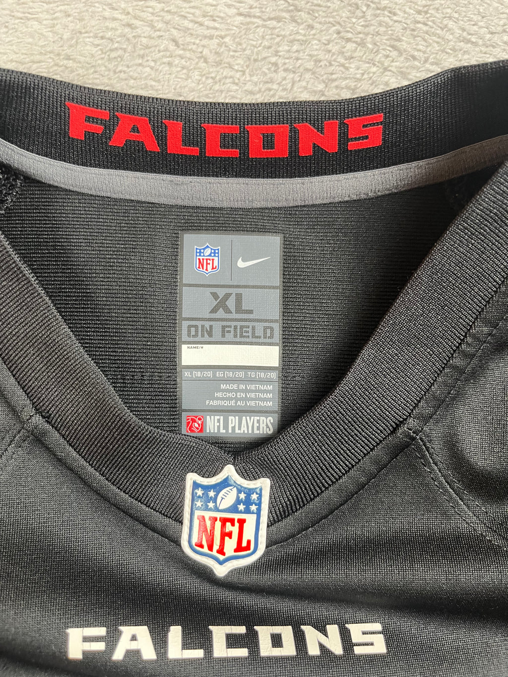 Calvin Ridley #18 - Atlanta Falcons Home 2020-2022 - Nike (S) (XL Youth) - Maillot NFL Nike