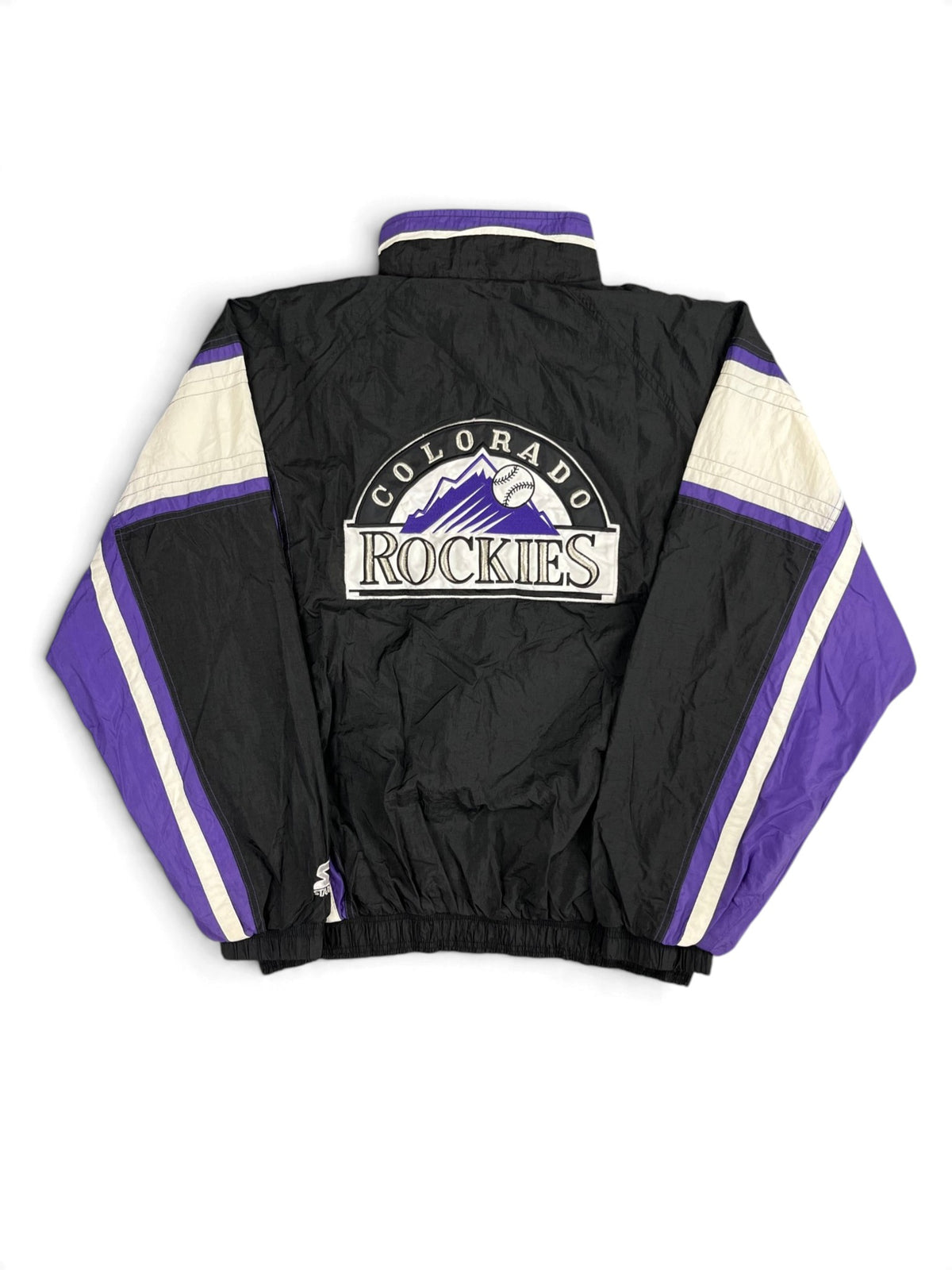 Veste vintage - Coupe-vent léger logo brodé MLB Colorado Rockies - Starter (XL)