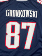 Rob Gronkowski #87 - New England Patriots Home 2012-2018 - Nike (XL) - Maillot NFL Nike