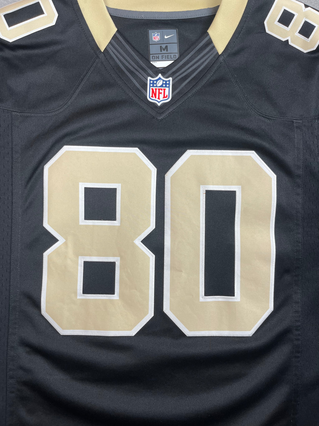 Jimmy Graham #80 - New Orleans Saints Home 2012-2014 - Nike Elite (M) - Maillot NFL Nike