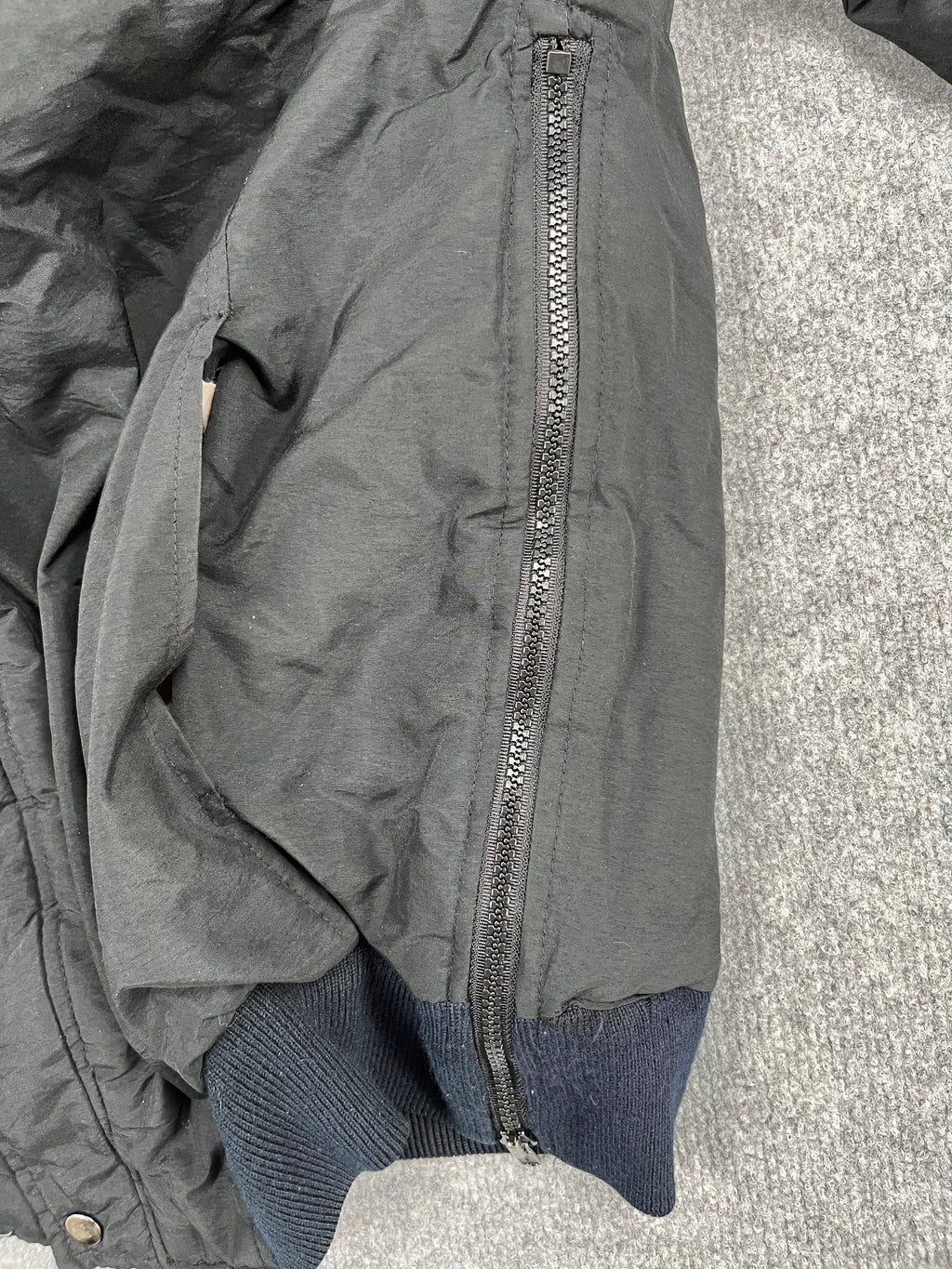 Veste vintage - Veste doudoune épaisse full zip logo brodé NFL Oakland Raiders - Starter (L)