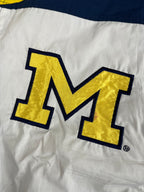 Veste vintage - Veste half zip big logo brodé NCAA Michigan Wolverines - Pro Player (XL)