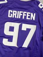 Everson Griffen #97 - Minnesota Vikings Home 2012-2018 - Nike (L) - Maillot NFL Nike